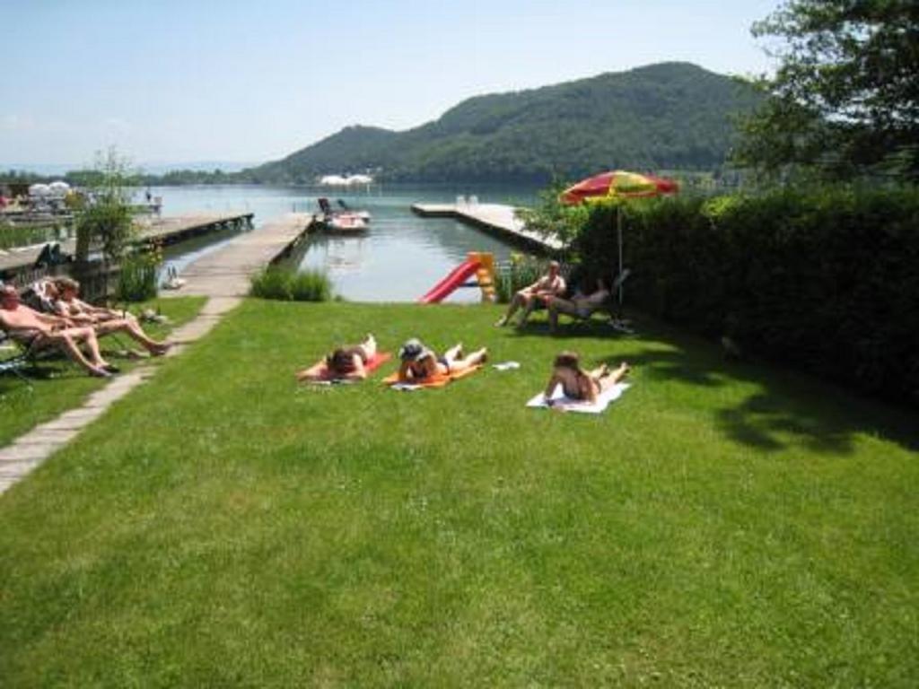 Strandpension Liane Sankt Kanzian am Klopeiner See Dış mekan fotoğraf